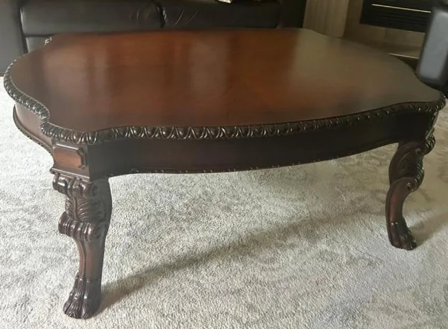 2 TABLE DE SALON EN BOIS thumbnail 3