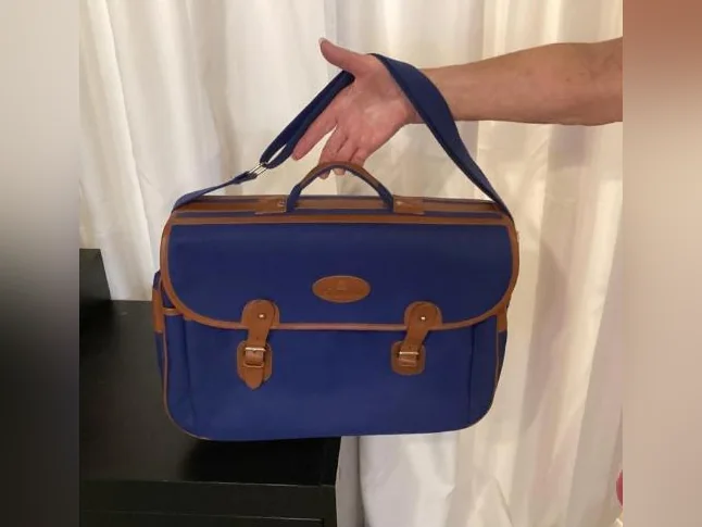 VINTAGE BALLANTINE SCOTCH HANDLE & SHOULDER BAG thumbnail 5