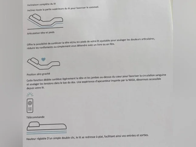 Lit électrique ajustable et matelas Presque neuf. thumbnail 2