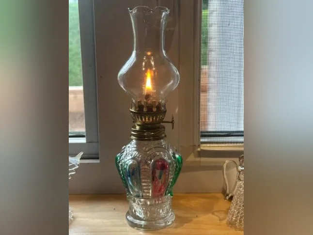 Petite lampe à huile année 1960