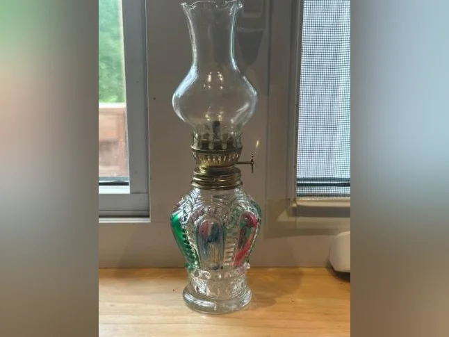 Petite lampe à huile année 1960 thumbnail 2