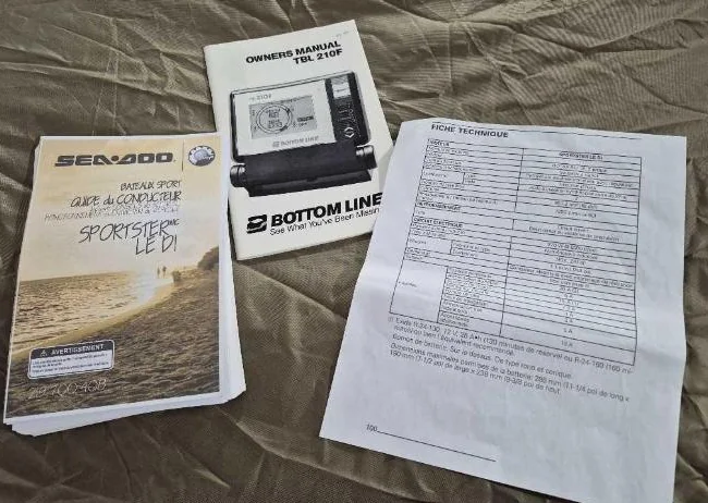 Seadoo Sportster parfaite condition thumbnail 6