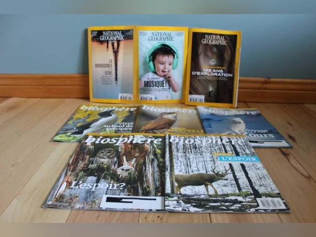 Revues (10) NGEO, Biosphère récentes en français, -2$ch