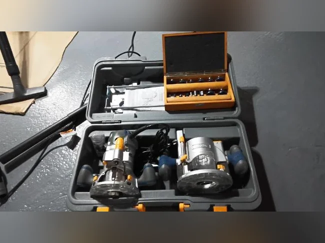 Toupie mastercraf maximum avec ensemble de couteau