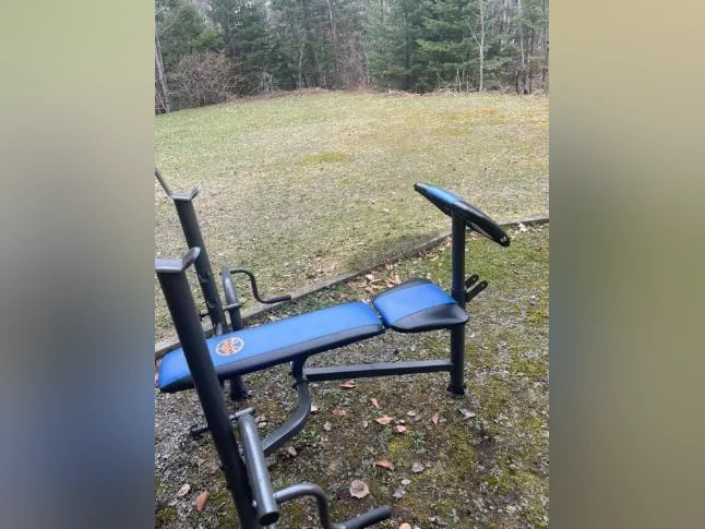 Musculation machine bench
