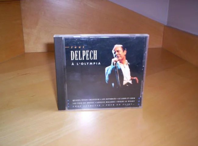 1 CD de Delpech à l'Olympia