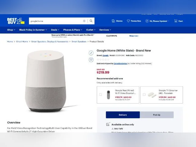 GOOGLE HOME – HAUT-PARLEUR INTELLIGENT AVEC ASSISTANT thumbnail 2