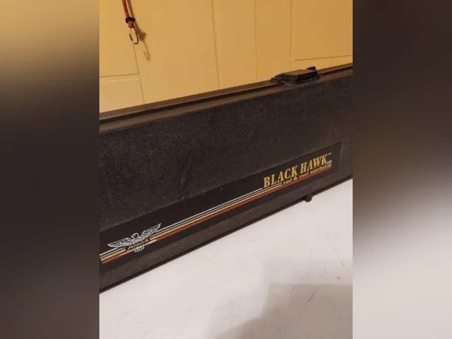 canes a pêche rigide avec coffret de transport ensemble de 3 thumbnail 2