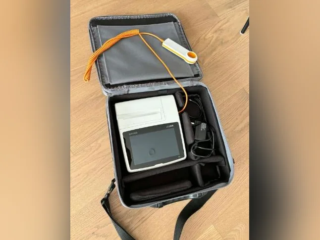 Spiromètre spirolab portatif , pour inhalothérapeute