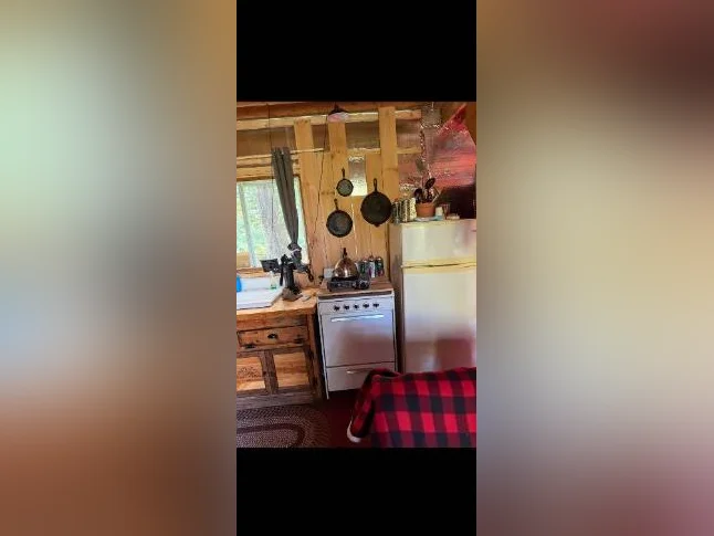 0.75 acre de nature avec chalet off grid thumbnail 5
