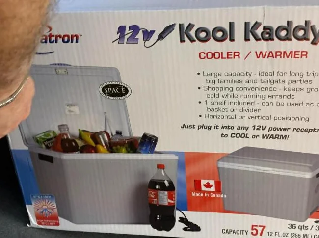 Frigidaire d'auto