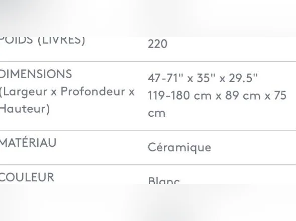 Extendable Kitchen Table/Table de cuisine avec extension thumbnail 8