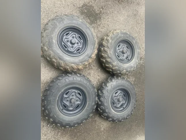 4 x Rims (jantes) et pneus VTT