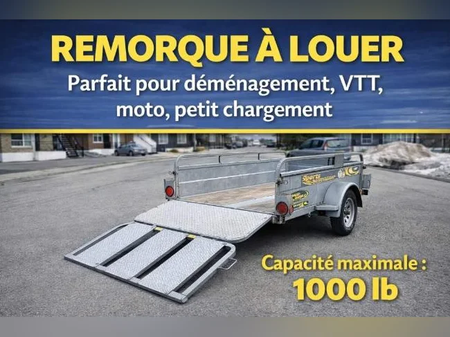 Location de remorque