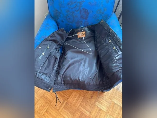 Veste de cuir médium