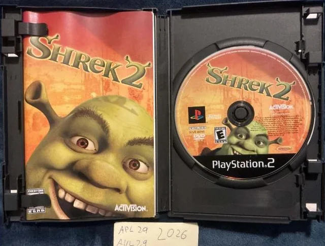 Shrek 2 PS2 PLAYSTATION 2 CIB thumbnail 2