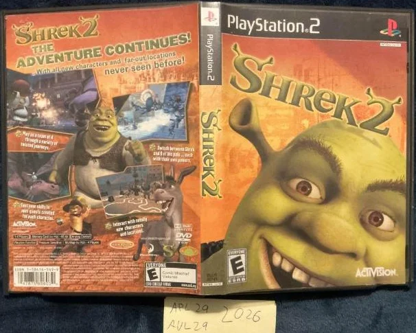 Shrek 2 PS2 PLAYSTATION 2 CIB