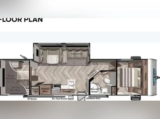 Roulotte Forest River Salem 29VBUD 2022 thumbnail 2