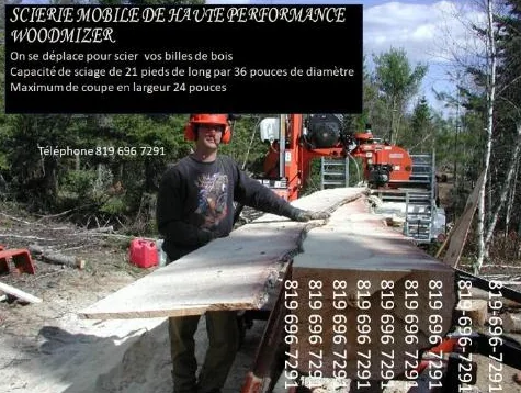 SCIERIE MOBILE MOULIN A SCIE