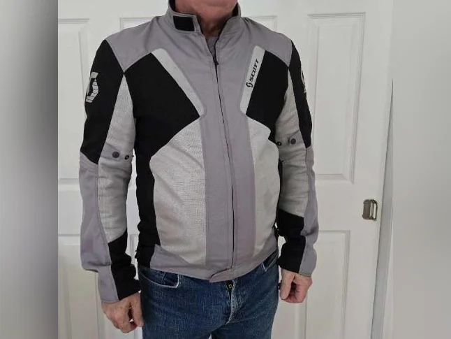 Manteau moto homme