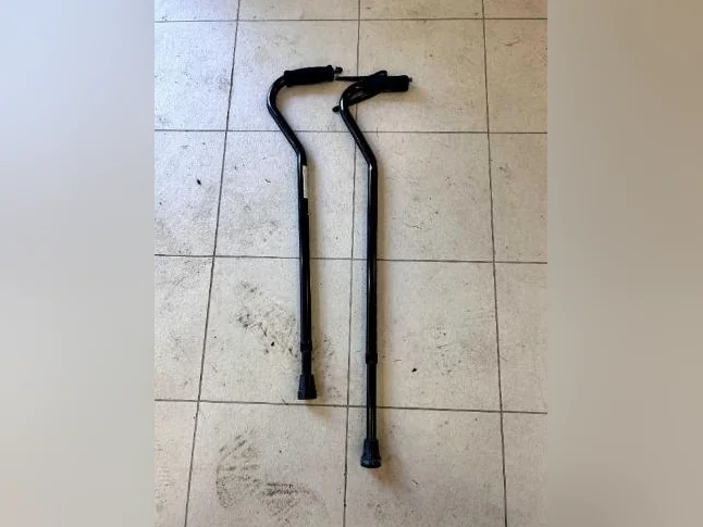 Cannes de marche ajustables - prix unitaire