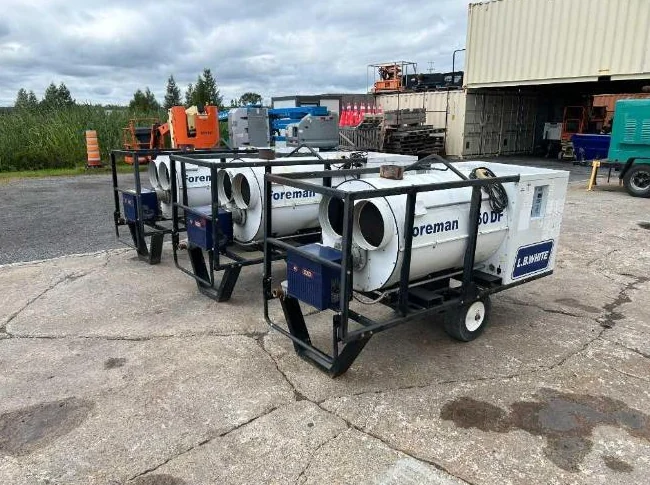 L.B. White Foreman 750DF Chauffage au Gas ou LPG 750000btu Indirect Fired Heater thumbnail 7