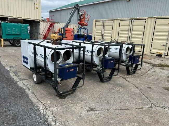 L.B. White Foreman 750DF Chauffage au Gas ou LPG 750000btu Indirect Fired Heater thumbnail 5