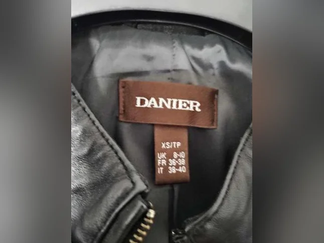 Veste de cuir pour femme/Cuir Danier thumbnail 2