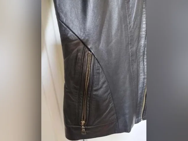 Veste de cuir pour femme/Cuir Danier thumbnail 3