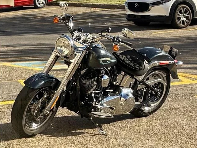 Harley fatboy abs