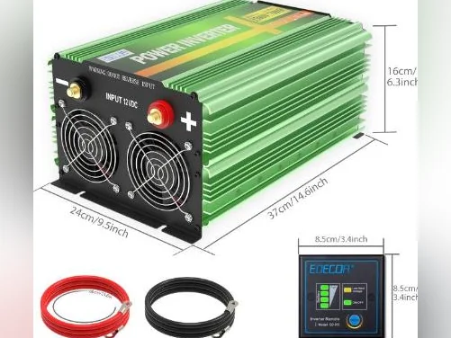 Onduleur à onde sinusoïdale pure 3500 watts, CC/ CA 12V / 120V thumbnail 4