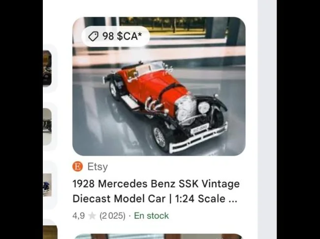 Auto de collection de Qualité, Mercedes thumbnail 4