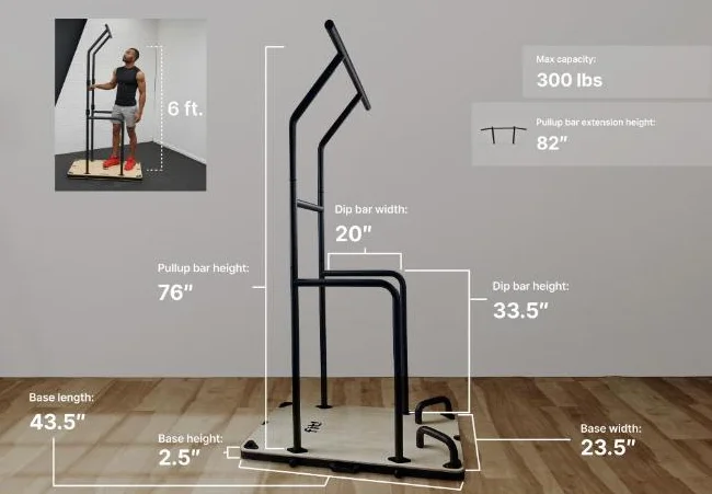 Portable Home Gym / Station de gym portable / Gimnasio portátil desmontable thumbnail 4