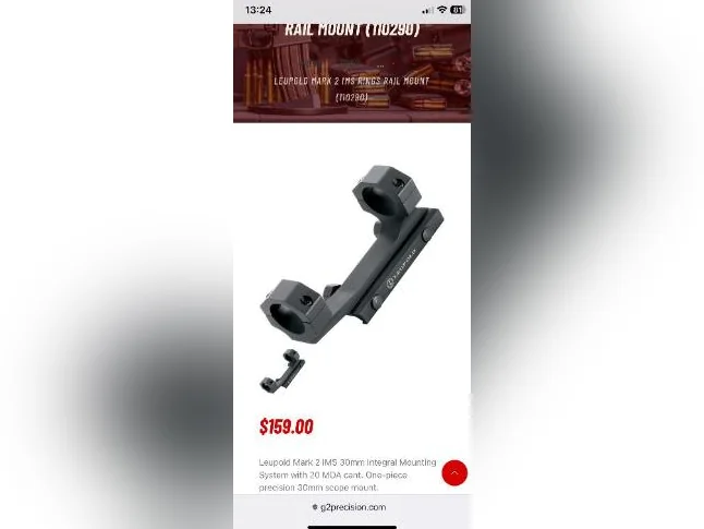 Monture Leupold pour telescope thumbnail 4