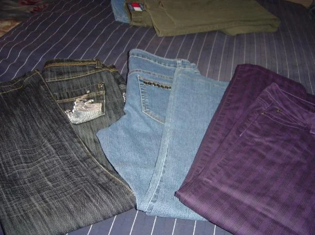 gilet tommy gr s porté 1 fois + jeans tommy gr 30 thumbnail 6