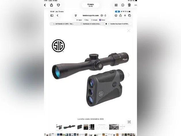 Téléscope Sig Sauer 3.5-10x42