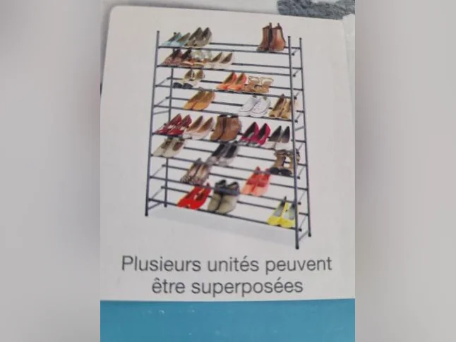 Étagère chaussure rangement thumbnail 2