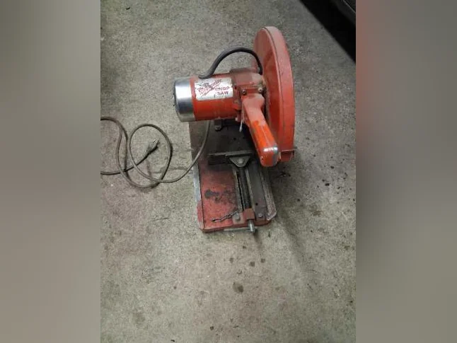 Chop saw ou scie abrasive 14 pouces MILWAUKEE