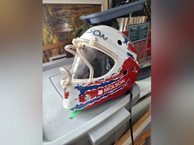 Hockey- masque de gardien de but Molson thumbnail 3