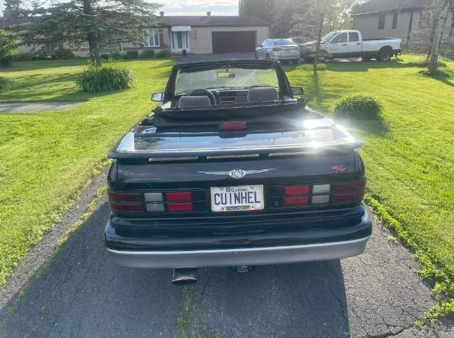 Dodge Shadow convertible 1991 thumbnail 3
