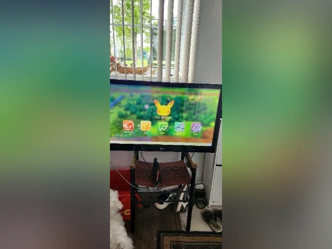 Flat lg television
