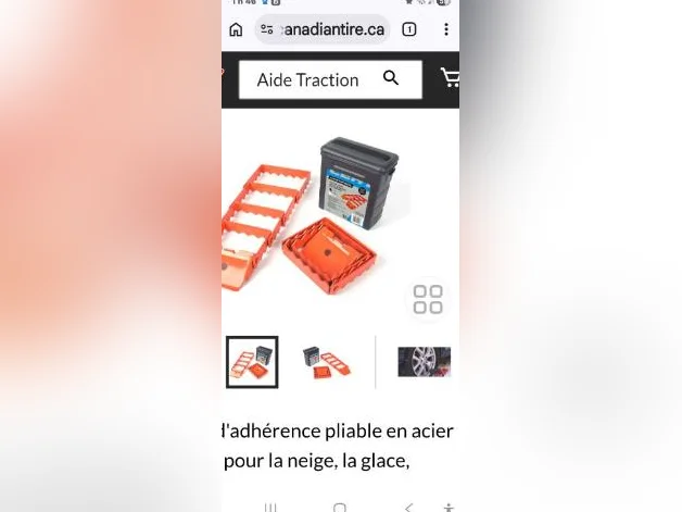 Plaques d'adhérence pliable en acier pour la neige, la glace