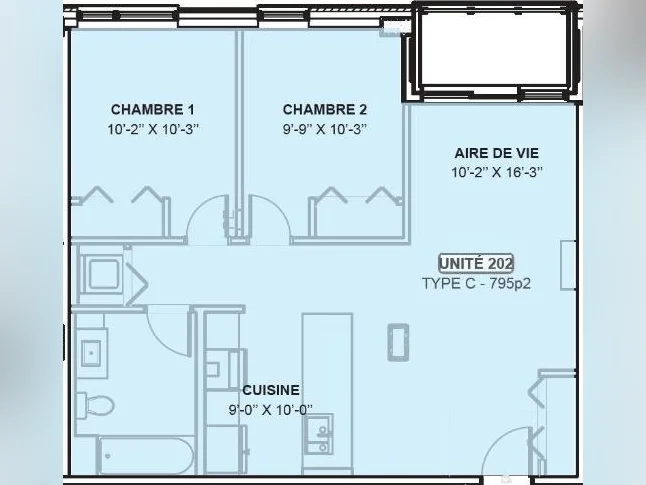 31/2-41/2-51/2 Vaudreuil-Dorion thumbnail 4