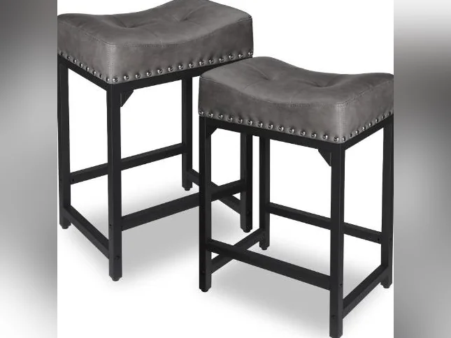 Ensemble de tabourets de bar hauteur comptoir de 2 pièces