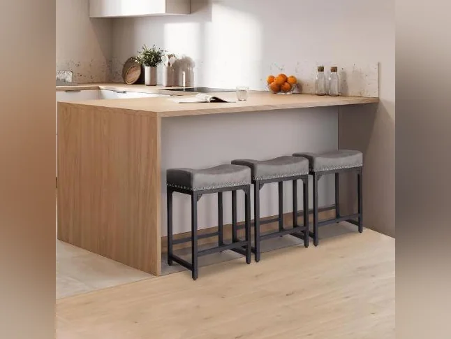 Ensemble de tabourets de bar hauteur comptoir de 2 pièces thumbnail 2