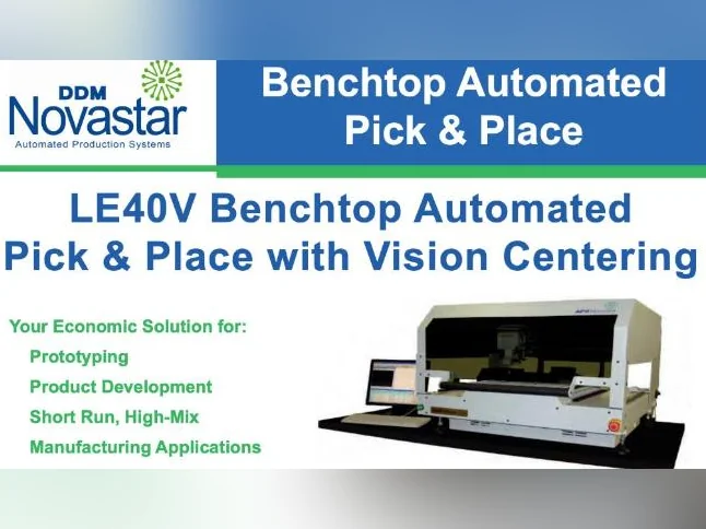 machine automatisée de placement de composants électroniques (Pick & Place thumbnail 9