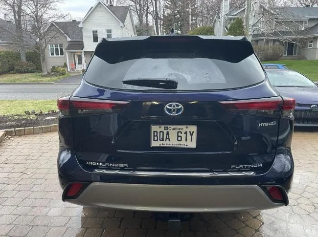 TOYOTA HIGHLANDER 2024 HYBRIDE PLATINUM thumbnail 6
