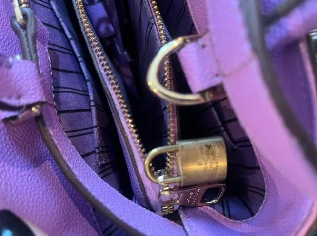 Saccoche Louis Vuitton mauve (copy) thumbnail 5