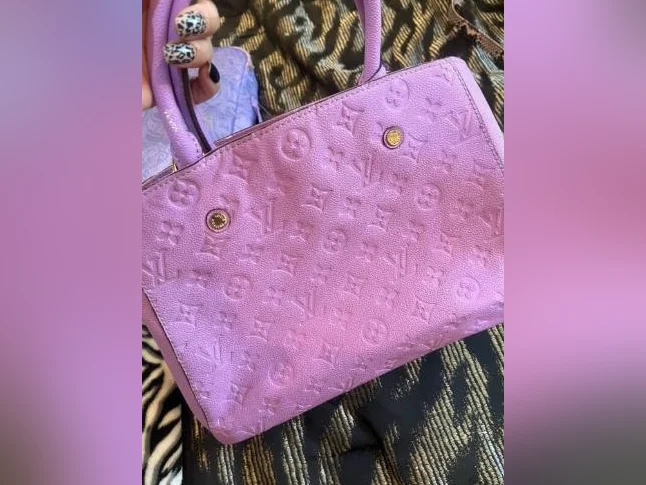Saccoche Louis Vuitton mauve (copy)