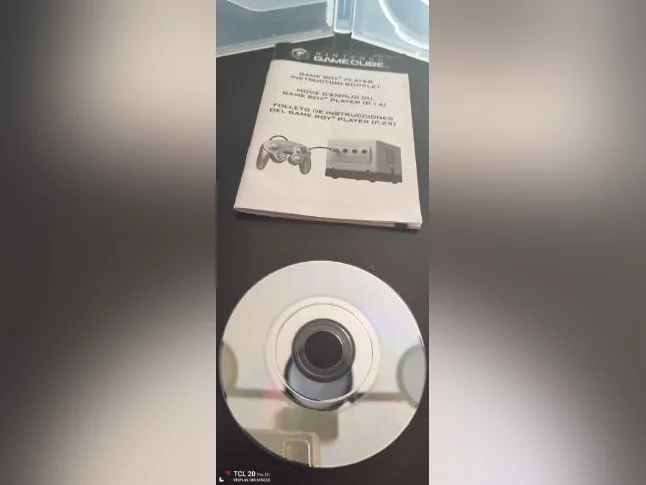 Disque de démarrage & mode d'emploi Nintendo GameCube Game Boy Player Start-Up Disc & instruction booklet thumbnail 4